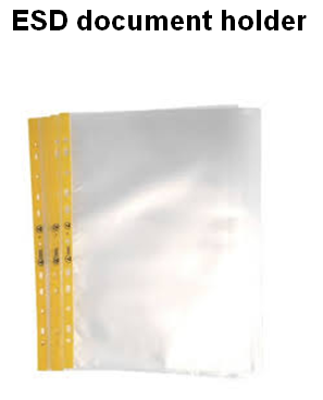 ESD document holder